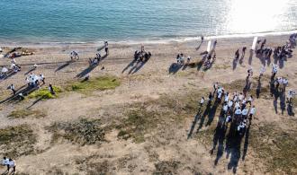 Beach cleanup