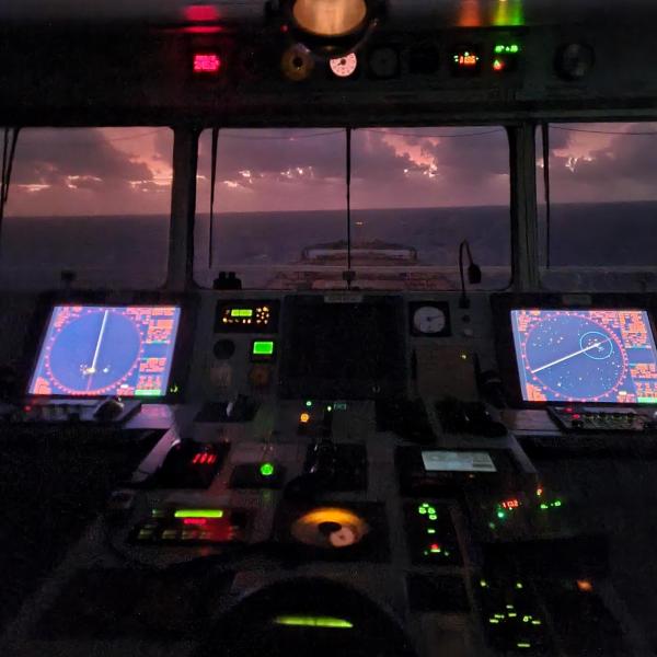 ship's navigation room